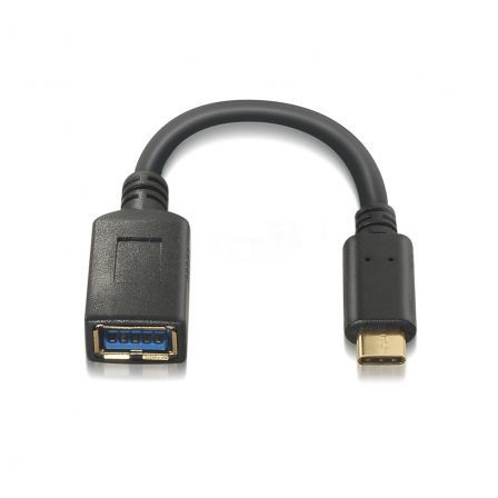 Cable USB 3.1 Tipo-C Aisens A107-0062/ USB Tipo-C Macho - USB Hembra/ Hasta 27W/ 625Mbps/ 15cm/ Negro Cable USB 3.1 Tipo-C Aisens A107-0062/ USB Tipo-C Macho - USB Hembra/ Hasta 27W/ 625Mbps/ 15cm/ Negro