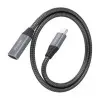 Cable Alargador USB 3.2 Aisens A107-0761/ USB Tipo-C Macho - USB Tipo-C Hembra/ Hasta 100W/ 20Gbps/ 1.5m/ Gris Cable Alargador USB 3.2 Aisens A107-0761/ USB Tipo-C Macho - USB Tipo-C Hembra/ Hasta 100W/ 20Gbps/ 1.5m/ Gris