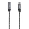 Cable Alargador USB 3.2 Aisens A107-0761/ USB Tipo-C Macho - USB Tipo-C Hembra/ Hasta 100W/ 20Gbps/ 1.5m/ Gris Cable Alargador USB 3.2 Aisens A107-0761/ USB Tipo-C Macho - USB Tipo-C Hembra/ Hasta 100W/ 20Gbps/ 1.5m/ Gris