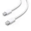 Cable USB 2.0 Tipo-C Aisens A107-0855/ USB Tipo-C Macho - USB Macho/ Hasta 60W/ 480Mbps/ 1m/ Blanco Cable USB 2.0 Tipo-C Aisens A107-0855/ USB Tipo-C Macho - USB Macho/ Hasta 60W/ 480Mbps/ 1m/ Blanco