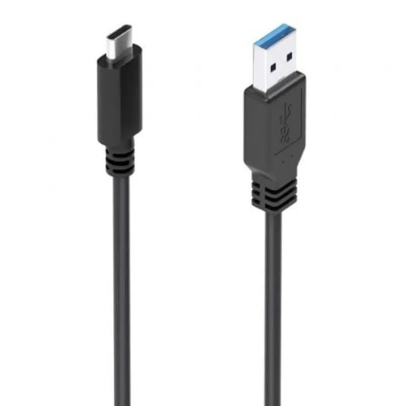 Cable USB 3.1 Tipo-C Aisens A107-0860/ USB Tipo-C Macho - USB Macho/ 10Gbps/ 2m/ Negro Cable USB 3.1 Tipo-C Aisens A107-0860/ USB Tipo-C Macho - USB Macho/ 10Gbps/ 2m/ Negro