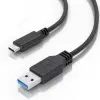 Cable USB 3.1 Tipo-C Aisens A107-0860/ USB Tipo-C Macho - USB Macho/ 10Gbps/ 2m/ Negro Cable USB 3.1 Tipo-C Aisens A107-0860/ USB Tipo-C Macho - USB Macho/ 10Gbps/ 2m/ Negro