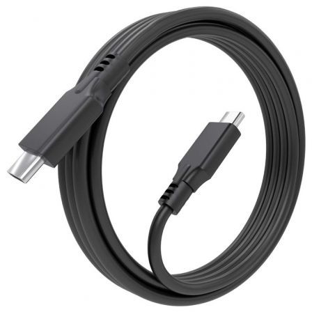 Cable USB 3.2 Tipo-C Aisens A107-0874 20GBPS 5A 100W/ USB Tipo-C Macho - USB Tipo-C Macho/ Hasta 100W/ 2m/ Gris Cable USB 3.2 Tipo-C Aisens A107-0874 20GBPS 5A 100W/ USB Tipo-C Macho - USB Tipo-C Macho/ Hasta 100W/ 2m/ Gris