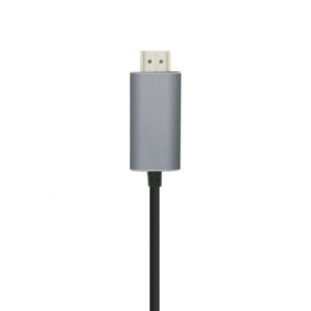 Cable Conversor Aisens A109-0392/ USB Tipo-C Macho - HDMI Macho/ Hasta 27W/ 1250Mbps/ 80cm/ Negro Cable Conversor Aisens A109-0392/ USB Tipo-C Macho - HDMI Macho/ Hasta 27W/ 1250Mbps/ 80cm/ Negro