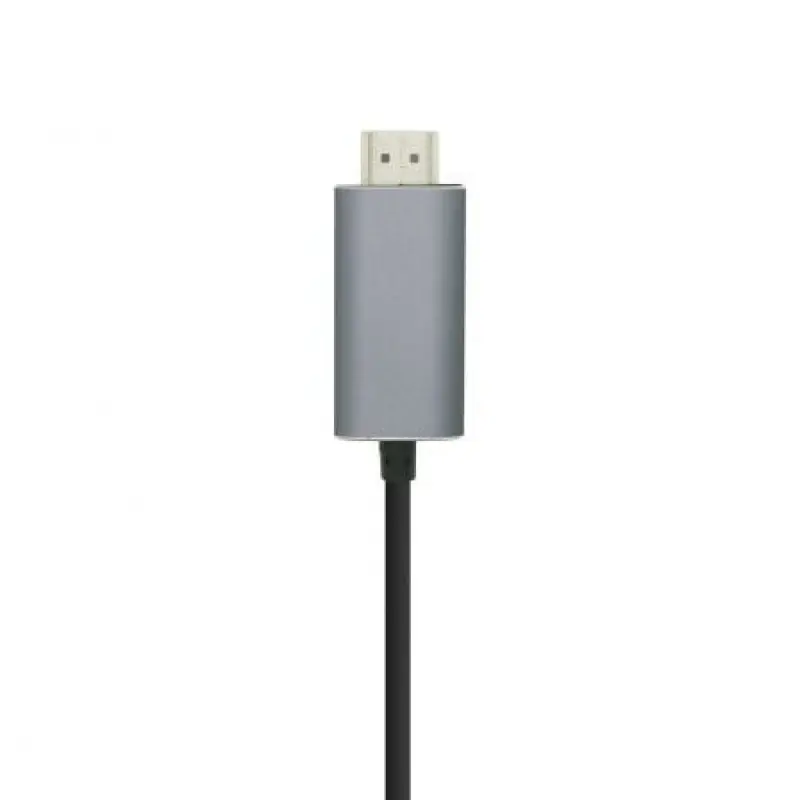 Cable Conversor Aisens A109-0392/ USB Tipo-C Macho - HDMI Macho/ Hasta 27W/ 1250Mbps/ 80cm/ Negro Cable Conversor Aisens A109-0392/ USB Tipo-C Macho - HDMI Macho/ Hasta 27W/ 1250Mbps/ 80cm/ Negro