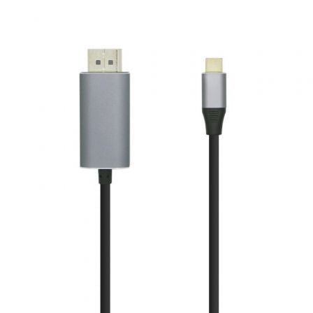 Cable DisplayPort Aisens A109-0394/ USB Tipo-C Macho - DisplayPort Macho/ Hasta 27W/ 1250Mbps/ 80cm/ Negro Cable DisplayPort Aisens A109-0394/ USB Tipo-C Macho - DisplayPort Macho/ Hasta 27W/ 1250Mbps/ 80cm/ Negro