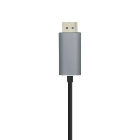 Cable DisplayPort Aisens A109-0394/ USB Tipo-C Macho - DisplayPort Macho/ Hasta 27W/ 1250Mbps/ 80cm/ Negro Cable DisplayPort Aisens A109-0394/ USB Tipo-C Macho - DisplayPort Macho/ Hasta 27W/ 1250Mbps/ 80cm/ Negro