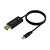 Cable Conversor DisplayPort 8K 60HZ Aisens A109-0686/ USB Tipo-C Macho - DisplayPort Macho/ Hasta 27W/ 1250Mbps/ 80cm/ Negro Cable Conversor DisplayPort 8K 60HZ Aisens A109-0686/ USB Tipo-C Macho - DisplayPort Macho/ Hasta 27W/ 1250Mbps/ 80cm/ Negro