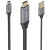 Cable Conversor Aisens A109-0871/ HDMI Macho/ USB Macho - USB Tipo-C Macho/ 1.8m/ Negro