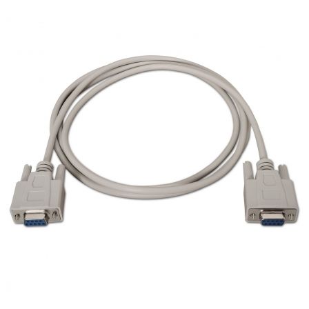 Cable Serie RS232 Aisens A112-0066/ DB9 Hembra - DB9 Hembra/ Hasta 0.15W/ 1.6Mbps/ 1.8m/ Beige Cable Serie RS232 Aisens A112-0066/ DB9 Hembra - DB9 Hembra/ Hasta 0.15W/ 1.6Mbps/ 1.8m/ Beige