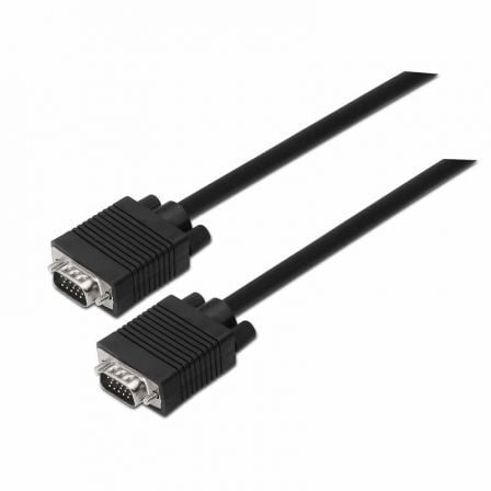 Cable SVGA Aisens A113-0070/ VGA Macho - VGA Macho/ Hasta 3W/ 10Mbps/ 5m/ Negro Cable SVGA Aisens A113-0070/ VGA Macho - VGA Macho/ Hasta 3W/ 10Mbps/ 5m/ Negro