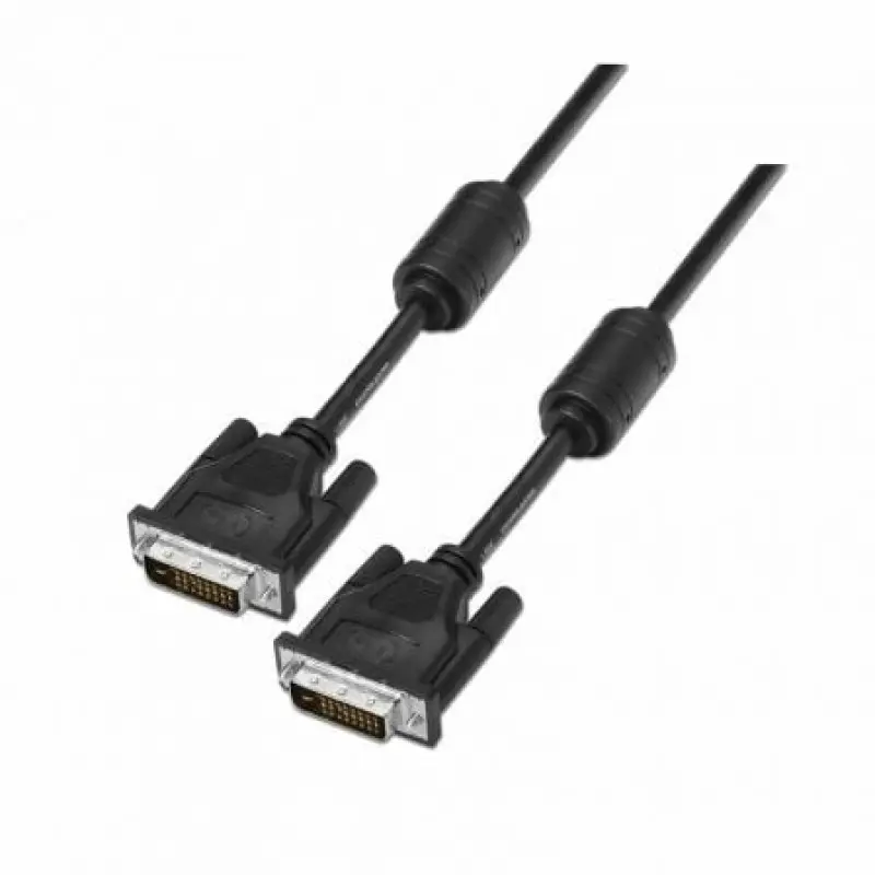 Cable DVI Aisens A117-0089/ DVI-D Macho - DVI-D Macho/ Hasta 3W/ 10Mbps/ 1.8m/ Negro Cable DVI Aisens A117-0089/ DVI-D Macho - DVI-D Macho/ Hasta 3W/ 10Mbps/ 1.8m/ Negro