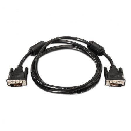 Cable DVI Aisens A117-0089/ DVI-D Macho - DVI-D Macho/ Hasta 3W/ 10Mbps/ 1.8m/ Negro Cable DVI Aisens A117-0089/ DVI-D Macho - DVI-D Macho/ Hasta 3W/ 10Mbps/ 1.8m/ Negro