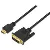 Cable HDMI Aisens A117-0090/ DVI Macho - HDMI Macho/ Hasta 10W/ 720Mbps/ 1.8m/ Negro Cable HDMI Aisens A117-0090/ DVI Macho - HDMI Macho/ Hasta 10W/ 720Mbps/ 1.8m/ Negro