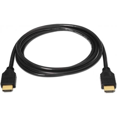 Cable HDMI 1.4 Aisens A119-0095/ HDMI Macho - HDMI Macho/ Hasta 10W/ 720Mbps/ 3m/ Negro Cable HDMI 1.4 Aisens A119-0095/ HDMI Macho - HDMI Macho/ Hasta 10W/ 720Mbps/ 3m/ Negro