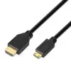 Cable HDMI Aisens A119-0114/ HDMI Macho - Mini HDMI Macho/ Hasta 10W/ 720Mbps/ 1.8m/ Negro Cable HDMI Aisens A119-0114/ HDMI Macho - Mini HDMI Macho/ Hasta 10W/ 720Mbps/ 1.8m/ Negro