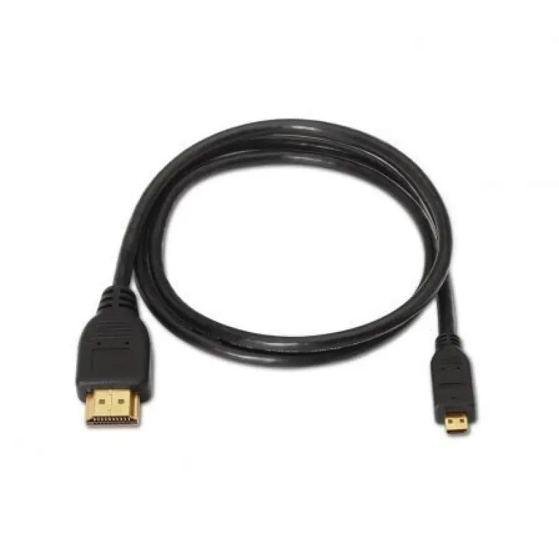 Cable Micro HDMI Aisens A119-0117/ HDMI Macho - Micro HDMI Macho/ Hasta 10W/ 720Mbps/ 1.8m/ Negro Cable Micro HDMI Aisens A119-0117/ HDMI Macho - Micro HDMI Macho/ Hasta 10W/ 720Mbps/ 1.8m/ Negro