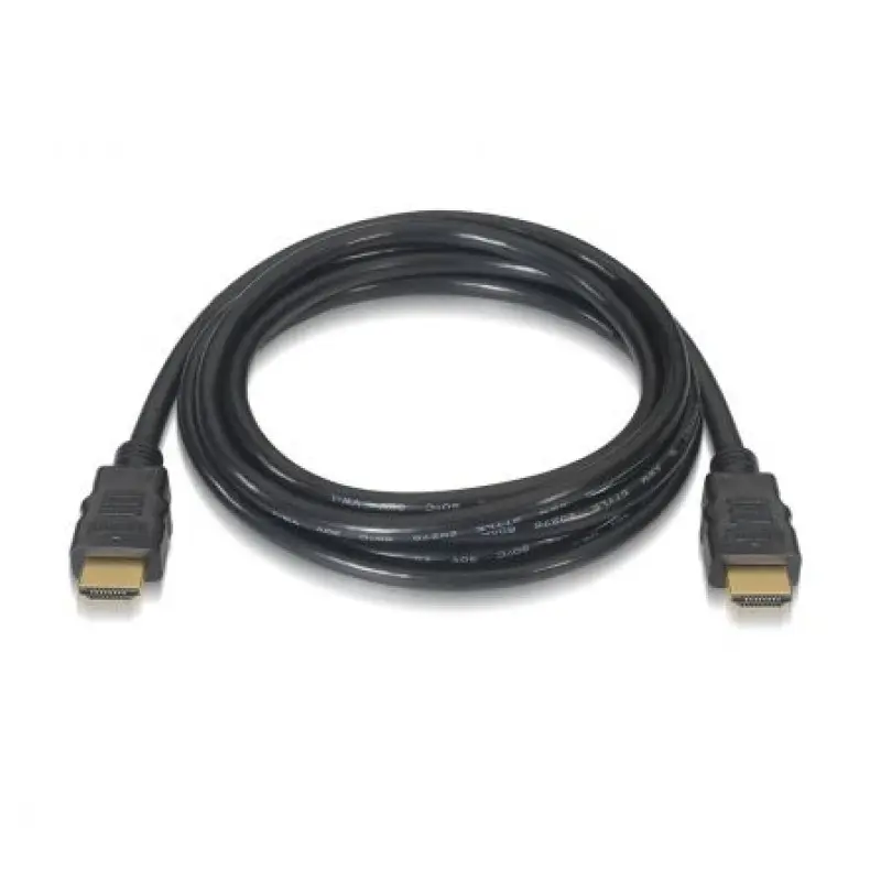 Cable HDMI 2.0 4K Aisens A120-0120/ HDMI Macho - HDMI Macho/ Hasta 10W/ 2250Mbps/ 1.5m/ Certificado/ Negro Cable HDMI 2.0 4K Aisens A120-0120/ HDMI Macho - HDMI Macho/ Hasta 10W/ 2250Mbps/ 1.5m/ Certificado/ Negro
