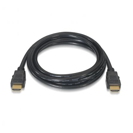 Cable HDMI 2.0 4K Aisens A120-0122/ HDMI Macho - HDMI Macho/ Hasta 10W/ 2250Mbps/ 3m/ Certificado/ Negro Cable HDMI 2.0 4K Aisens A120-0122/ HDMI Macho - HDMI Macho/ Hasta 10W/ 2250Mbps/ 3m/ Certificado/ Negro