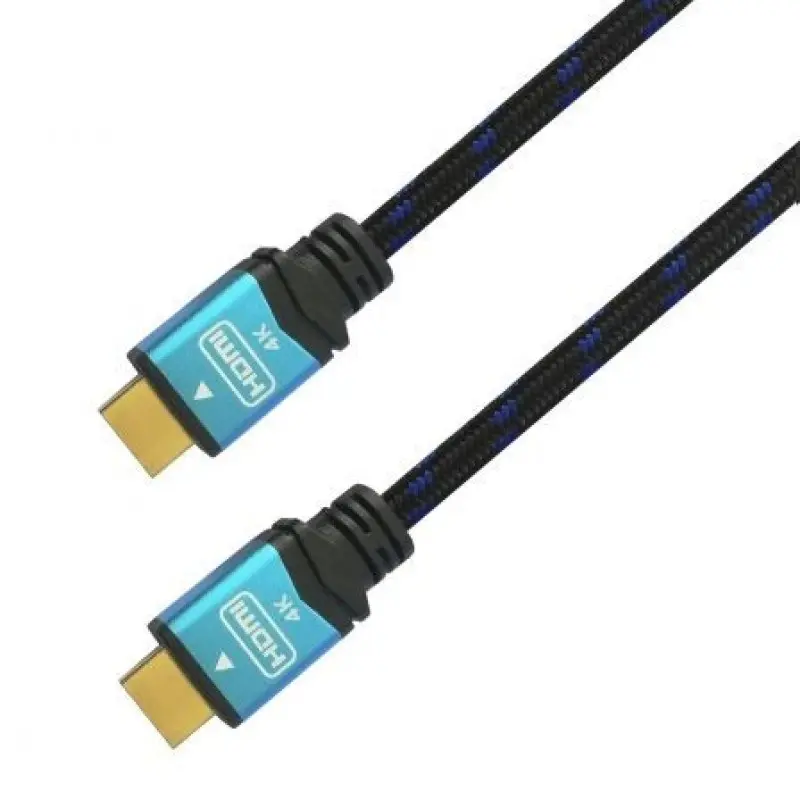 Cable HDMI 2.0 4K Aisens A120-0355/ HDMI Macho - HDMI Macho/ Hasta 10W/ 2250Mbps/ 50cm/ Negro y Azul Cable HDMI 2.0 4K Aisens A120-0355/ HDMI Macho - HDMI Macho/ Hasta 10W/ 2250Mbps/ 50cm/ Negro y Azul