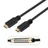 Cable HDMI 2.0 4K Aisens A120-0375/ HDMI Macho - HDMI Macho/ Hasta 10W/ 2250Mbps/ 25m/ Negro Cable HDMI 2.0 4K Aisens A120-0375/ HDMI Macho - HDMI Macho/ Hasta 10W/ 2250Mbps/ 25m/ Negro