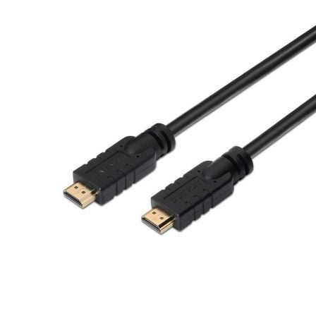 Cable HDMI 4K Aisens A120-0376/ HDMI Macho - HDMI Macho/ Hasta 10W/ 2250Mbps/ 30m/ Negro Cable HDMI 4K Aisens A120-0376/ HDMI Macho - HDMI Macho/ Hasta 10W/ 2250Mbps/ 30m/ Negro