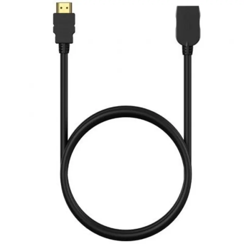 Cable Alargador HDMI Aisens A120-0547/ HDMI Macho - HDMI Hembra/ Hasta 10W/ 2250Mbps/ 5m/ Negro Cable Alargador HDMI Aisens A120-0547/ HDMI Macho - HDMI Hembra/ Hasta 10W/ 2250Mbps/ 5m/ Negro