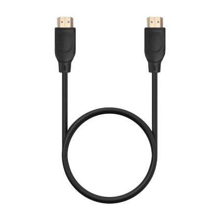 Cable HDMI 2.0 4K Aisens A120-0721/ HDMI Macho - HDMI Macho/ Hasta 10W/ 2250Mbps/ 50cm/ Negro Cable HDMI 2.0 4K Aisens A120-0721/ HDMI Macho - HDMI Macho/ Hasta 10W/ 2250Mbps/ 50cm/ Negro
