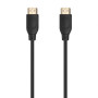 Cable HDMI 2.0 4K Aisens A120-0722/ HDMI Macho - HDMI Macho/ Hasta 10W/ 2250Mbps/ 1m/ Negro