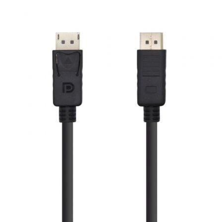 Cable DisplayPort 1.2 4K Aisens A124-0388/ DisplayPort Macho - DisplayPort Macho/ Hasta 5W/ 2300Mbps/ 10m/ Negro Cable DisplayPort 1.2 4K Aisens A124-0388/ DisplayPort Macho - DisplayPort Macho/ Hasta 5W/ 2300Mbps/ 10m/ Negro