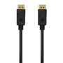 Cable DisplayPort 1.2 4K Aisens A124-0548/ DisplayPort Macho - DisplayPort Macho/ Hasta 5W/ 2300Mbps/ 50cm/ Negro