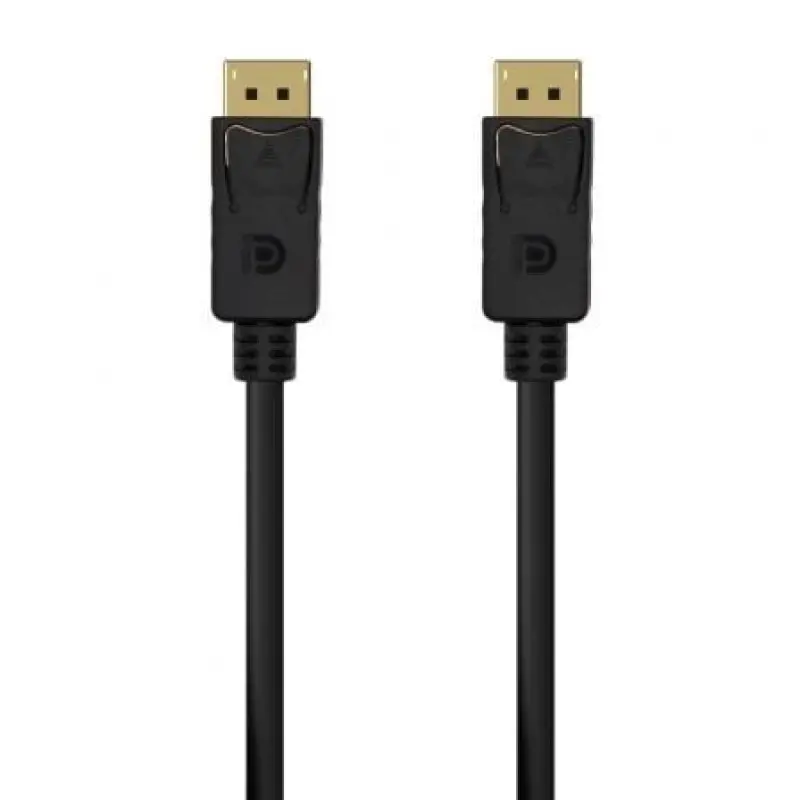 Cable DisplayPort 1.2 4K Aisens A124-0549/ DisplayPort Macho - DisplayPort Macho/ Hasta 5W/ 2300Mbps/ 1.5m/ Negro Cable DisplayPort 1.2 4K Aisens A124-0549/ DisplayPort Macho - DisplayPort Macho/ Hasta 5W/ 2300Mbps/ 1.5m/ Negro