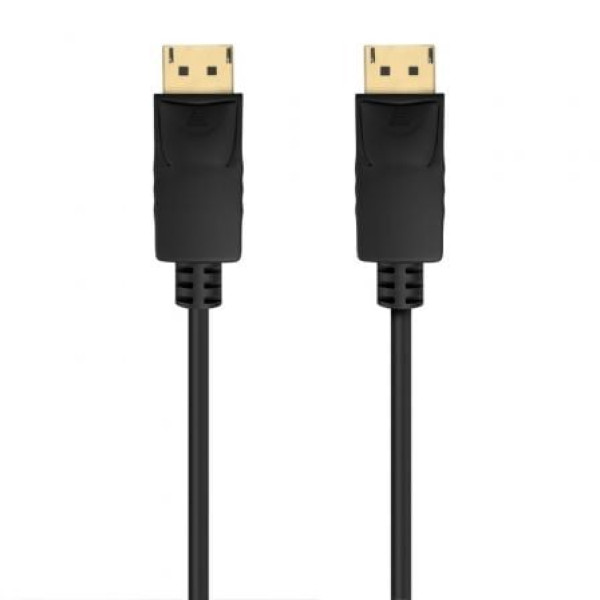 Cable DisplayPort 1.2 CCS 4K Aisens A124-0737/ DisplayPort Macho - DisplayPort Macho/ Hasta 5W/ 2300Mbps/ 50cm/ Negro