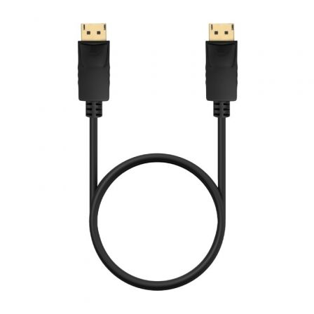 Cable DisplayPort 1.2 CCS 4K Aisens A124-0738/ DisplayPort Macho - DisplayPort Macho/ Hasta 5W/ 2300Mbps/ 1m/ Negro Cable DisplayPort 1.2 CCS 4K Aisens A124-0738/ DisplayPort Macho - DisplayPort Macho/ Hasta 5W/ 2300Mbps/ 1m/ Negro