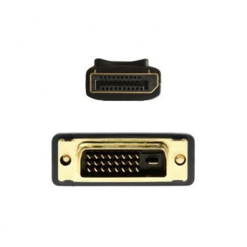 Cable Conversor Aisens A125-0366/ DisplayPort Macho - DVI Macho/ Hasta 5W/ 2300Mbps/ 2m/ Negro Cable Conversor Aisens A125-0366/ DisplayPort Macho - DVI Macho/ Hasta 5W/ 2300Mbps/ 2m/ Negro