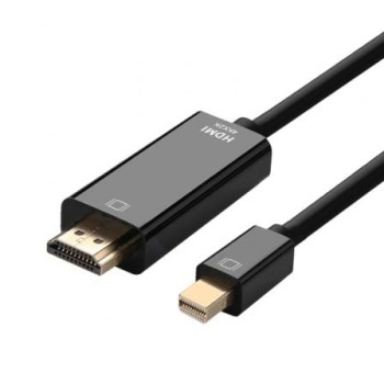 Cable Conversor Aisens A125-0458/ Mini DisplayPort Macho - HDMI Macho/ Hasta 5W/ 2300Mbps/ 3m/ Negro Cable Conversor Aisens A125-0458/ Mini DisplayPort Macho - HDMI Macho/ Hasta 5W/ 2300Mbps/ 3m/ Negro