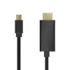 Cable Conversor Aisens A125-0458/ Mini DisplayPort Macho - HDMI Macho/ Hasta 5W/ 2300Mbps/ 3m/ Negro Cable Conversor Aisens A125-0458/ Mini DisplayPort Macho - HDMI Macho/ Hasta 5W/ 2300Mbps/ 3m/ Negro