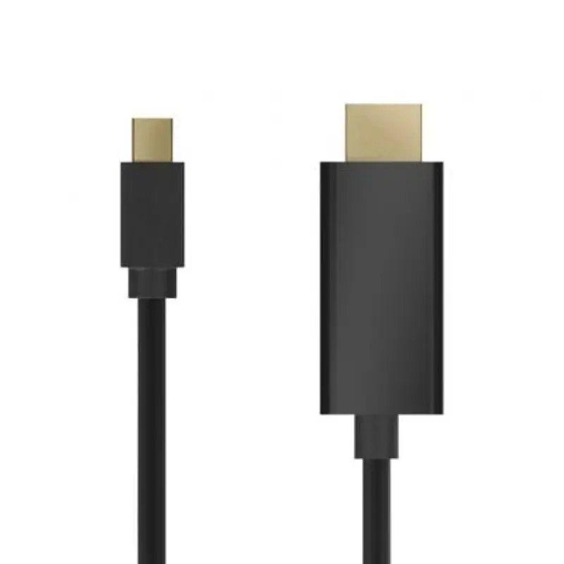 Cable Conversor Aisens A125-0458/ Mini DisplayPort Macho - HDMI Macho/ Hasta 5W/ 2300Mbps/ 3m/ Negro Cable Conversor Aisens A125-0458/ Mini DisplayPort Macho - HDMI Macho/ Hasta 5W/ 2300Mbps/ 3m/ Negro