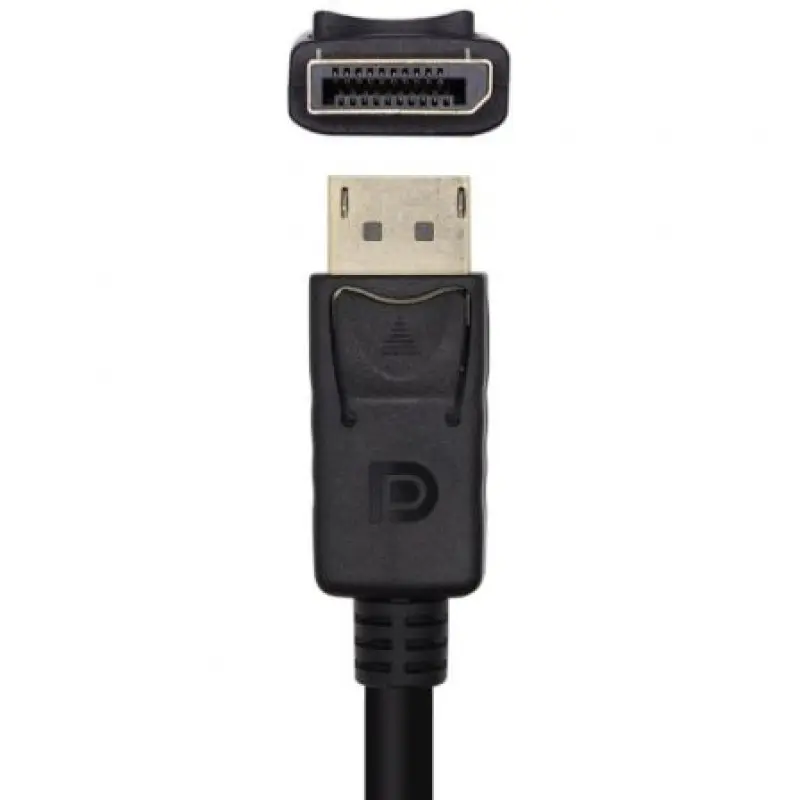 Cable Conversor Aisens A125-0462/ DisplayPort Macho - VGA Macho/ Hasta 5W/ 2300Mbps/ 3m/ Negro Cable Conversor Aisens A125-0462/ DisplayPort Macho - VGA Macho/ Hasta 5W/ 2300Mbps/ 3m/ Negro
