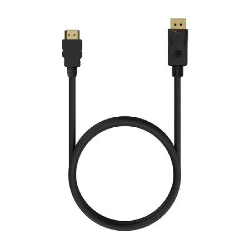 Cable Conversor Aisens A125-0550/ Displayport Macho - HDMI Macho/ Hasta 5W/ 2300Mbps/ 50cm/ Negro Cable Conversor Aisens A125-0550/ Displayport Macho - HDMI Macho/ Hasta 5W/ 2300Mbps/ 50cm/ Negro