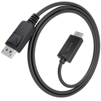 Cable Conversor Aisens A125-0893/ Displayport Macho - HDMI Macho/ 1.5m/ Negro Cable Conversor Aisens A125-0893/ Displayport Macho - HDMI Macho/ 1.5m/ Negro