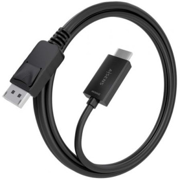 Cable Conversor Aisens A125-0894/ Displayport Macho - HDMI Macho/ 2m/ Negro Cable Conversor Aisens A125-0894/ Displayport Macho - HDMI Macho/ 2m/ Negro