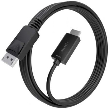 Cable Conversor Aisens A125-0895/ Displayport Macho - HDMI Macho/ 3m/ Negro Cable Conversor Aisens A125-0895/ Displayport Macho - HDMI Macho/ 3m/ Negro