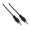 Cable Estéreo Aisens A128-0142/ Jack 3.5 Macho - Jack 3.5 Macho/ Hasta 0.1W/ 1.5m/ Negro Cable Estéreo Aisens A128-0142/ Jack 3.5 Macho - Jack 3.5 Macho/ Hasta 0.1W/ 1.5m/ Negro