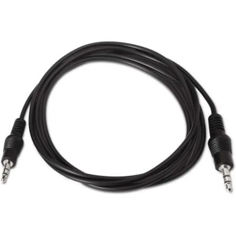 Cable Estéreo Aisens A128-0142/ Jack 3.5 Macho - Jack 3.5 Macho/ Hasta 0.1W/ 1.5m/ Negro Cable Estéreo Aisens A128-0142/ Jack 3.5 Macho - Jack 3.5 Macho/ Hasta 0.1W/ 1.5m/ Negro