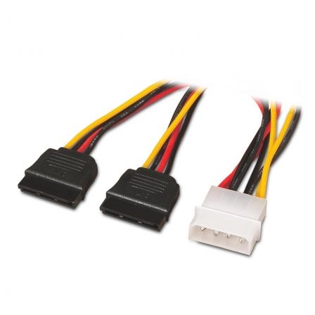 Cable Duplicador de Alimentación Aisens A131-0161/ Molex 4 PIN Macho - 2x SATA Hembra/ Hasta 54W/ 20cm Cable Duplicador de Alimentación Aisens A131-0161/ Molex 4 PIN Macho - 2x SATA Hembra/ Hasta 54W/ 20cm