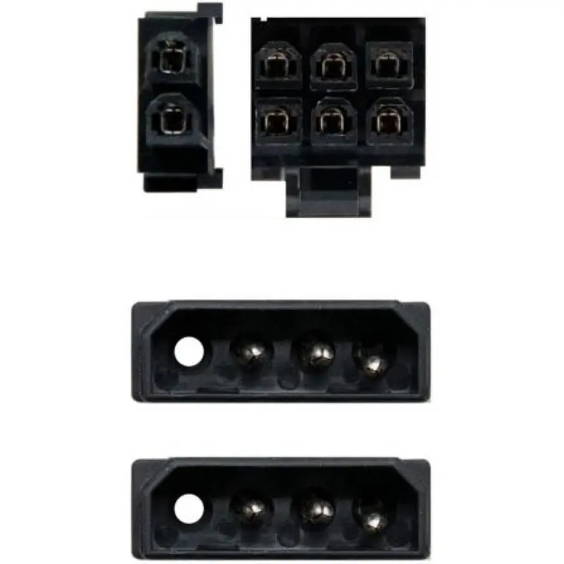 Cable Alimentación Tarjeta Gráfica Aisens A131-0165/ 2x Molex Macho - Molex 6+2 PIN Macho/ Hasta 54W/ 20cm Cable Alimentación Tarjeta Gráfica Aisens A131-0165/ 2x Molex Macho - Molex 6+2 PIN Macho/ Hasta 54W/ 20cm