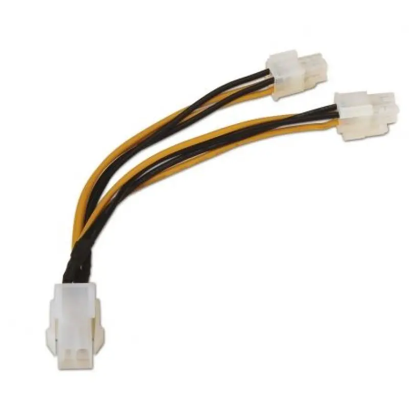 Cable Alimentación para Microprocesador Aisens A131-0166/ Molex 4+4 PIN Macho - Molex 4 PIN Hembra/ Hasta 54W/ 15cm Cable Alimentación para Microprocesador Aisens A131-0166/ Molex 4+4 PIN Macho - Molex 4 PIN Hembra/ Hasta 54W/ 15cm