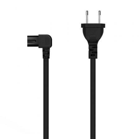 Cable Alimentación Forma 8 Aisens A132-0599/ CEE7/16 Macho - C7 Hembra/ Hasta 1500W/ 3m/ Negro Cable Alimentación Forma 8 Aisens A132-0599/ CEE7/16 Macho - C7 Hembra/ Hasta 1500W/ 3m/ Negro