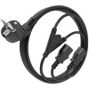 Cable Alimentación CPU Aisens A132-0864/ CEE7 Macho - 2x C13 Hembra/ 1.8m/ Negro Cable Alimentación CPU Aisens A132-0864/ CEE7 Macho - 2x C13 Hembra/ 1.8m/ Negro